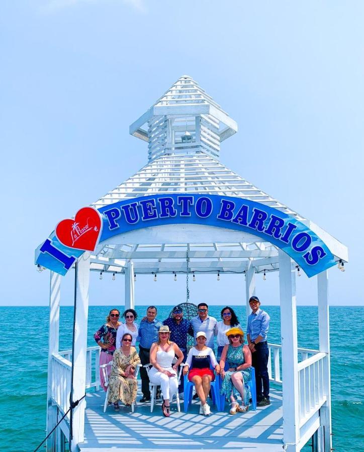 Restaurante Y Hotel “La Pesca” 푸에르토 바리오스 외부 사진